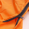 zoom sur Sac De Couchage Été orange sur fond blanc-Aventure et Découvertes