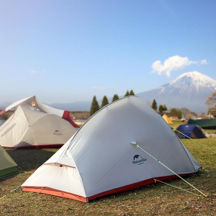 Tente Igloo Pro 1 Personne gris -Aventure et Découvertes